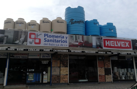 Plomería y sanitarios del Bajío