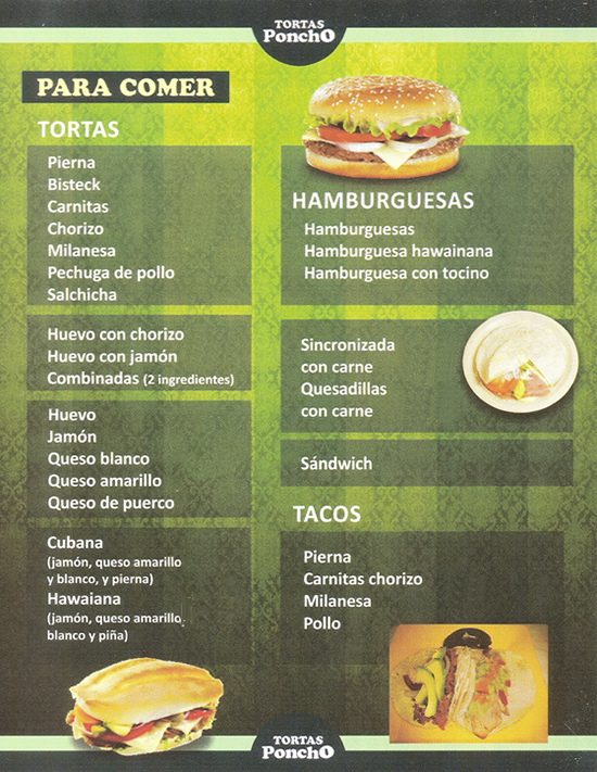 Tortas Poncho León