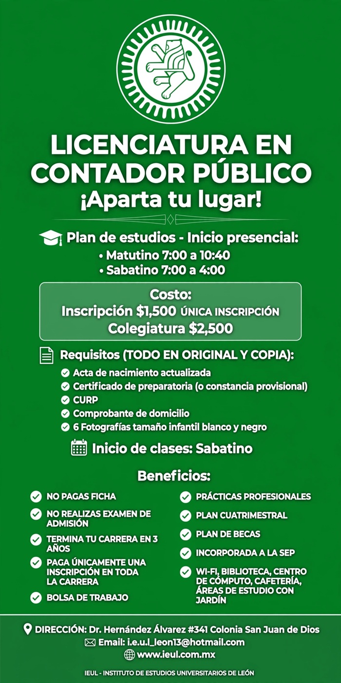 Carrera de Contador Público