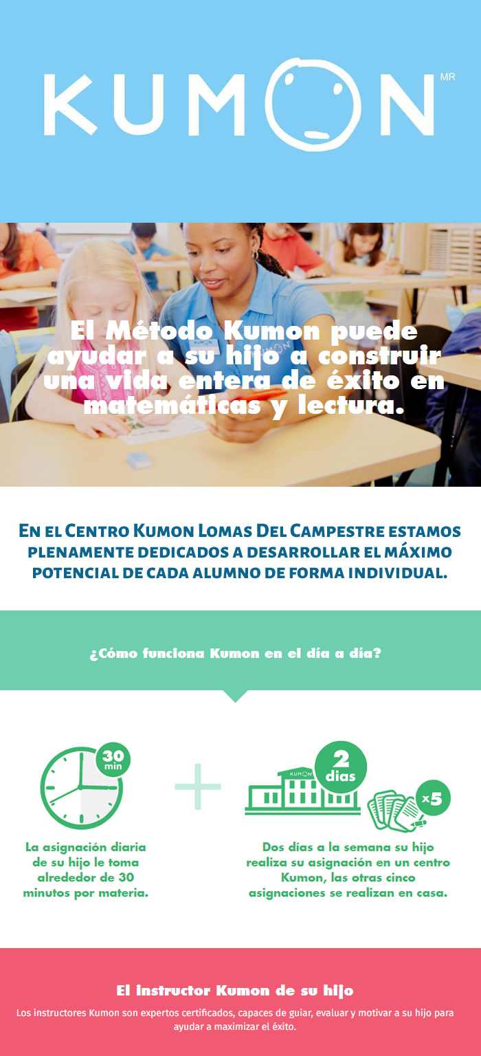 Kumon clases extraescolares