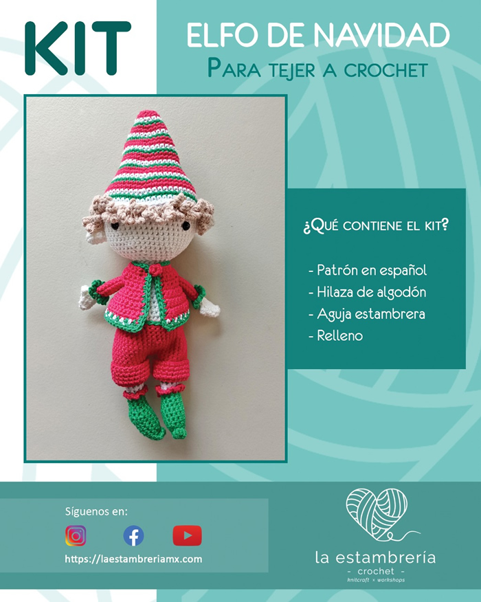 La estambrería kit navideño