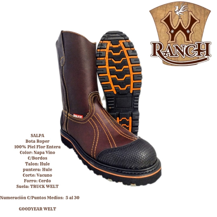 Botas Industriales Wild Ranch Concept