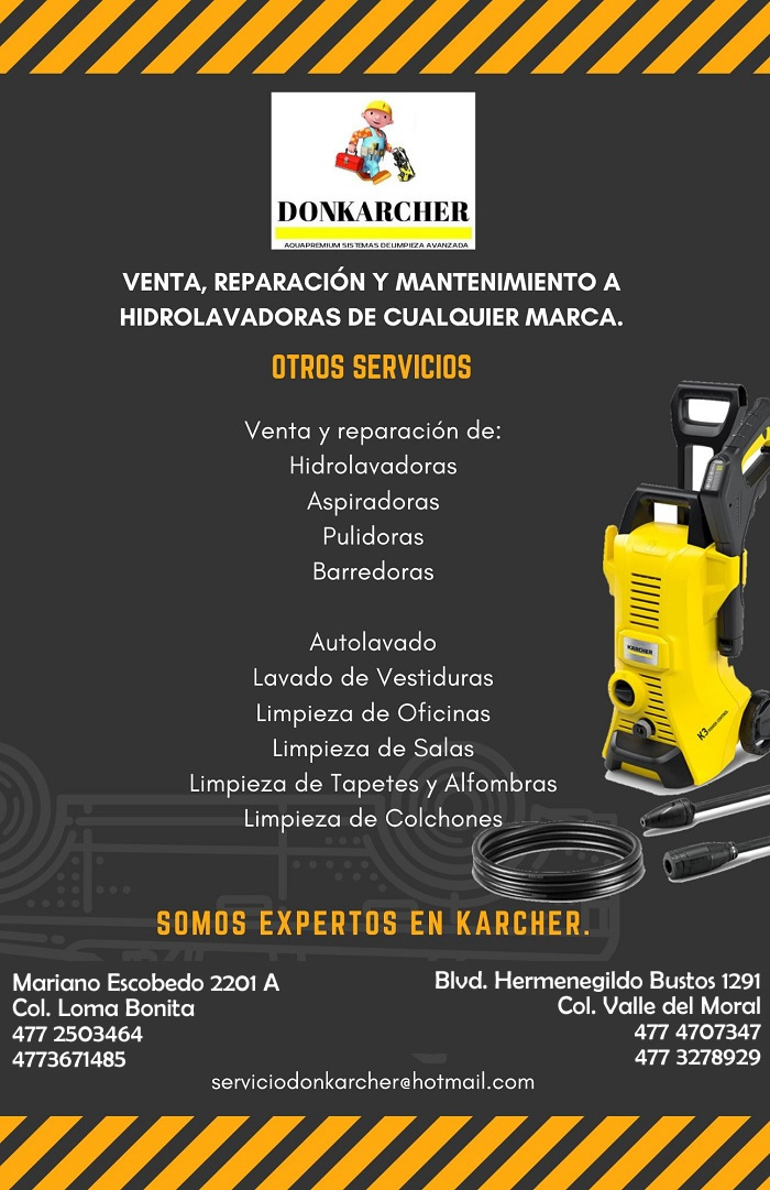 DonKarcher Venta y reparación de hidrolavadoras