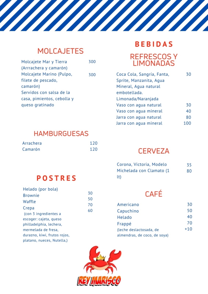 Rey Marisco Pescados y Mariscos