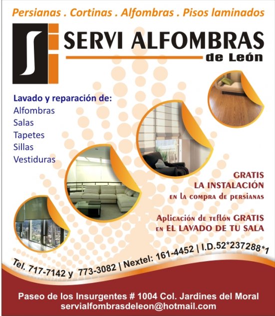 Servialfombras León, Guanajuato