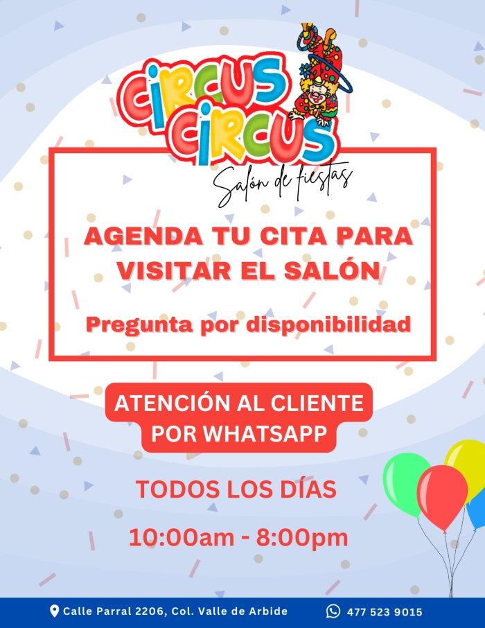 Salón de fiestas Circus Circus