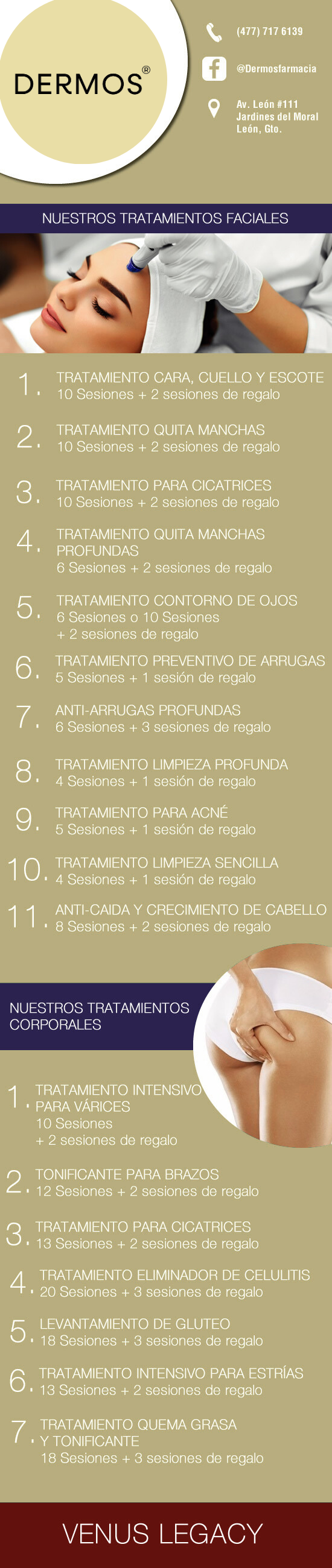 Venus Legacy y Celulas Madre León Gto
