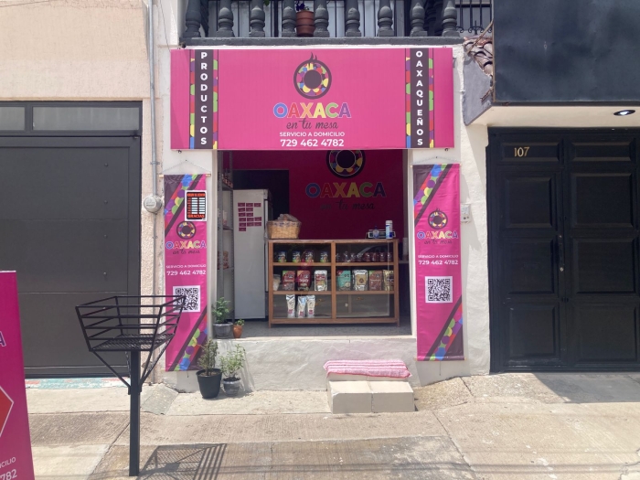 Oaxaca en tu mesa, productos oaxaqueños