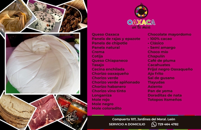 Productos Oaxaqueños en León Gto