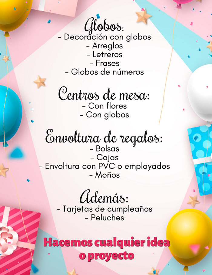 Asylum Arreglos con Globos y Peluches